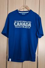T-shirt Olympische Spelen 2010 Vancouver, Canada, Ophalen of Verzenden, Gedragen, Maat 48/50 (M), Blauw
