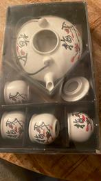 Japanse theepot set, Huis en Inrichting, Keuken | Servies, Ophalen of Verzenden, Zo goed als nieuw, Overige stijlen, Kop(pen) en/of Schotel(s)