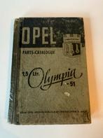 Opel Olympia 1951 - Onderdelencatalogus / handleiding, Ophalen of Verzenden