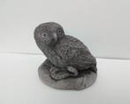 Steenuil met Prooi - Vogel Beeldje Sculptuur, Ophalen of Verzenden, Zo goed als nieuw, Vogel, Beeldje of Figuurtje
