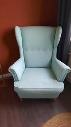 ikea mint groene fauteuil, Huis en Inrichting, Fauteuils, Ophalen, Gebruikt, 75 tot 100 cm, Stof