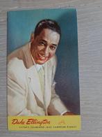 promotiekaart Jazz muzikant Duke Ellington , RCA jr40-50?, Ophalen of Verzenden, 1940 tot 1960, Ongelopen, Sterren en Beroemdheden