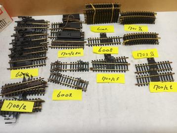 FLEISCHMANN  DIV KLEINE RAILS EN ONTKOPPELING beschikbaar voor biedingen