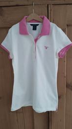 Gant wit poloshirt, maat M, Wit, Ophalen of Verzenden, Zo goed als nieuw, GANT