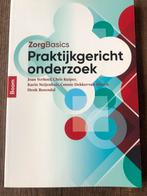 ZorgBasics Praktijkgericht Onderzoek NIEUW, Ophalen of Verzenden, Beta, Nieuw, HBO