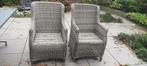 Rieten tuinstoelen GRATIS, Ophalen, Gebruikt, Rotan