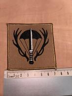 13 Infbat Luchtmobiel Regiment Stoottroepen Mouwembleem, Verzamelen, Verzenden, Landmacht, Nederland, Embleem of Badge