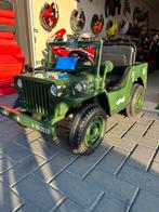 Willy’s Jeep 12V Kinderjeep op Accu + Joystick Nieuw, Nieuw, Ophalen of Verzenden, Nijverheidsstraat 13 Sittard, Willy