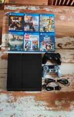 PlayStation 4 met spellen en controllers, Spelcomputers en Games, Spelcomputers | Sony PlayStation 4, Ophalen, Met 2 controllers
