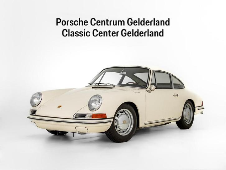 Porsche 911 2.0 Coupe 1965, Auto's, Oldtimers, Bedrijf, Te koop, Porsche, Benzine, Coupé, Handgeschakeld, Geïmporteerd, Wit, Zwart