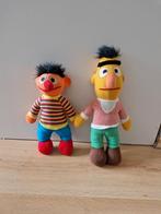 Knuffels Sesamstraat bert en ernie pluche vintage retro, Ophalen of Verzenden, Zo goed als nieuw, Overige typen