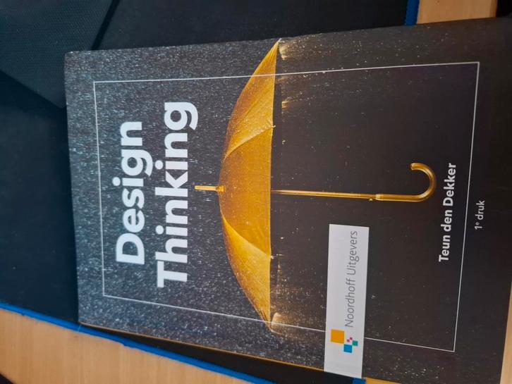 Teun den Dekker - Design Thinking, Boeken, Wetenschap, Zo goed als nieuw, Sociale wetenschap, Ophalen of Verzenden