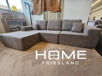 Nieuw! - Compressed Sofa - Hoekbank - Taupe beschikbaar voor biedingen