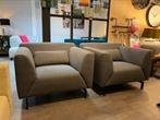 Rolf Benz linea fauteuils ploegstof kust, Ophalen, Zo goed als nieuw
