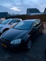 Volkswagen Golf V 2004 Zwart, Auto's, Voorwielaandrijving, Stof, 74 pk, 4 cilinders