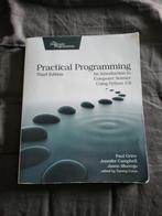 Practical Programming, Third edition, Boeken, Studieboeken en Cursussen, Paul Gries, Gelezen, Beta, Ophalen of Verzenden