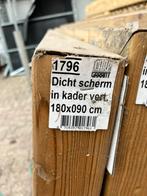 Vuren tuinscherm, Tuin en Terras, Schuttingen, Ophalen, 1 tot 2 meter, Minder dan 3 meter, Zo goed als nieuw