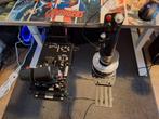 Trustmaster Warthog HOTAS (Met deskfriendly klemmen), Ophalen of Verzenden, Zo goed als nieuw, Thrustmaster/Logitech