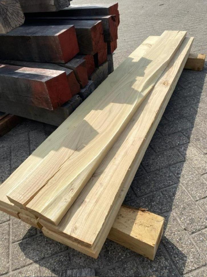 Robinia, bezaagd, 2500x40x200 mm, Doe-het-zelf en Verbouw, Hout en Planken, Nieuw, Plank, Overige houtsoorten, 250 tot 300 cm