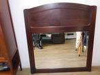 mahonie spiegel 1920 Amsterdamse School, Ophalen of Verzenden, Rechthoekig, 50 tot 100 cm, Minder dan 100 cm