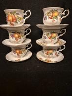 Cambridge garden porselein, Ophalen of Verzenden, Zo goed als nieuw, Porselein, Kop en/of schotel