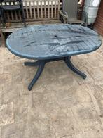 Tuin tafel, Ophalen, Gebruikt, Ovaal, Kunststof