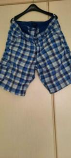 korte broek maat xl blauw/zwart/wit, Kleding | Heren, Blauw, Maat 56/58 (XL), Ophalen of Verzenden, Zo goed als nieuw