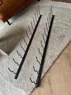 Wijnrek voor aan de muur, Huis en Inrichting, Woonaccessoires | Wijnrekken, Ophalen of Verzenden, Zo goed als nieuw, Metaal, 75 cm of meer