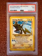 Pokemon - Shining Raichu (Neo Destiny) PSA 7, Hobby en Vrije tijd, Verzamelkaartspellen | Pokémon, Ophalen of Verzenden, Zo goed als nieuw