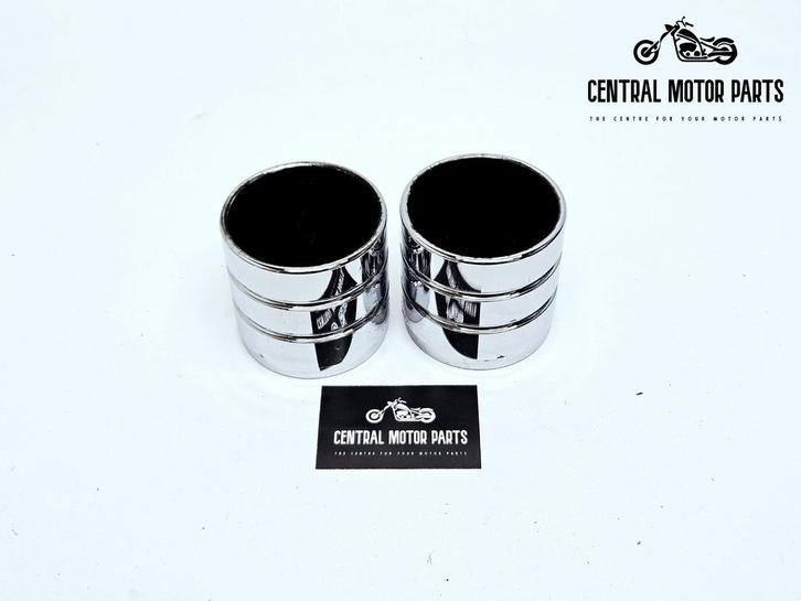 3.5 inch Endcaps chroom Jekill and Hyde, Motoren, Onderdelen | Harley-Davidson, Gebruikt, Ophalen of Verzenden