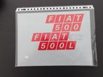 NL Fiat 500 - Fiat 500 L / Folder, Verzenden, Overige merken
