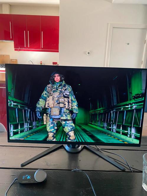 Gigabyte AORUS FO32U 4K OLED 165HZ monitor, Computers en Software, Monitoren, Zo goed als nieuw, 151 t/m 200 Hz, HDMI, Gaming