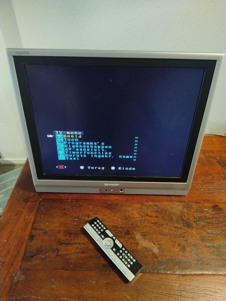 Sharp Aquos LC-20S1E 12V 20 inch LCD TV, Audio, Tv en Foto, Televisies, Gebruikt, LCD, 40 tot 60 cm, Sharp, 50 Hz, Ophalen of Verzenden