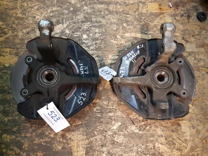 Fusee stukken Mercedes W245 B-Klasse voorzijde links rechts, Auto-onderdelen, Ophanging en Onderstel, Mercedes-Benz, Gebruikt