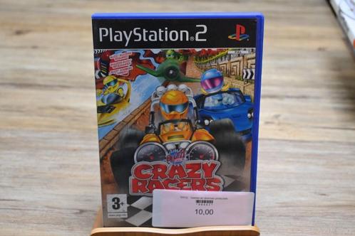 Crazy Racers - Playstation 2, Spelcomputers en Games, Games | Sony PlayStation 2, Gebruikt, Racen en Vliegen, 1 speler, Vanaf 3 jaar