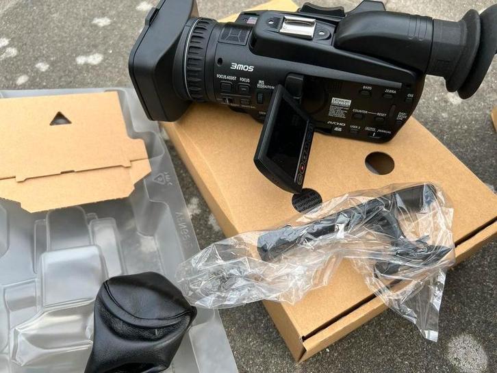 Panasonic AG-HMC41-EJ 3CMOS professionele camcorder, Audio, Tv en Foto, Videocamera's Digitaal, Zo goed als nieuw, Band, Disc of Geheugen