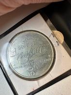 50 gulden zilveren hersenkingsmunt, Ophalen of Verzenden, Zilver