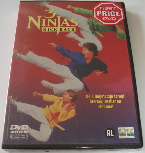 Dvd *** 3 NINJA'S *** Kick Back *NIEUW*, Cd's en Dvd's, Dvd's | Actie, Nieuw in verpakking, Actie, Alle leeftijden, Ophalen of Verzenden