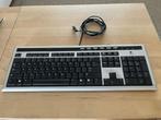 Logitech UltraX Media Keyboard – USB, Gebruikt, Multimediatoetsen, Logitech, Ophalen of Verzenden
