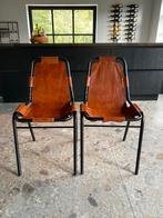 2 Charlotte Perriand Stoelen, Huis en Inrichting, Ophalen, Gebruikt, Twee, Bruin