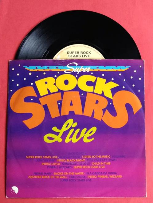 Rock Medley - Super rock stars live, Cd's en Dvd's, Vinyl Singles, Single, 7 inch, Verzenden