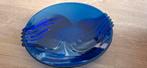 Fruitschaal van glas., Schaal, Ophalen of Verzenden, Ovaal, Glas
