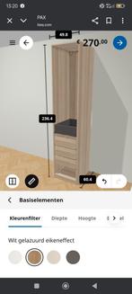 Pax kledingkast met spiegeldeur, Huis en Inrichting, Ophalen, Gebruikt, 200 cm of meer, 50 tot 100 cm