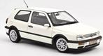 1:18 Volkswagen Golf MK3 GTI – 1996 – Candy Wit NOREV, Hobby en Vrije tijd, Modelauto's | 1:18, Auto, ., Nieuw, Norev
