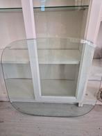Mooie zware glasplaat, facet geslepen 67x61cm, Doe-het-zelf en Verbouw, Glas en Ramen, Ophalen, Minder dan 80 cm, Minder dan 80 cm