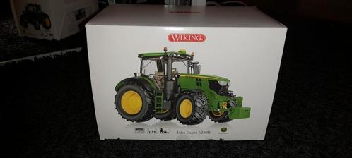 WIKING JOHN DEERE 6250R tractor, Hobby en Vrije tijd, Modelauto's | 1:32, Zo goed als nieuw, Tractor of Landbouw, Overige merken