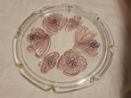 vintage walther glass taartplateau, Antiek en Kunst, Antiek | Glas en Kristal, Ophalen of Verzenden