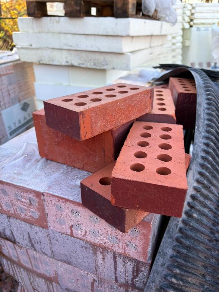 Gevelstenen, Doe-het-zelf en Verbouw, Metselstenen, Nieuw, Bakstenen, Ophalen