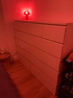 Twee Malm ladekasten (6 lades) te koop, Ophalen, Overige materialen, 100 tot 150 cm, 50 tot 100 cm