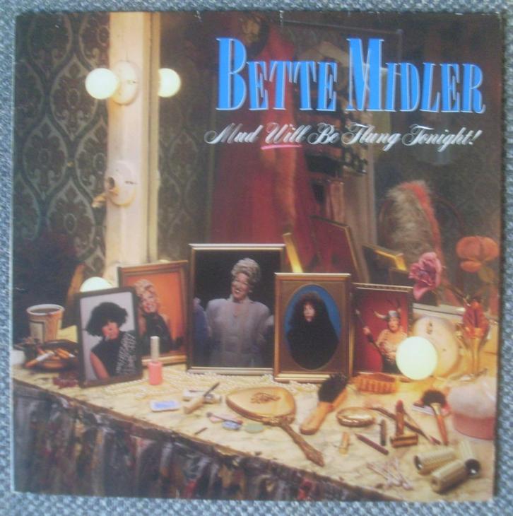 Bette Midler - Mud Will Be Flung Tonight ! (LP) Live, Cd's en Dvd's, Vinyl | Pop, Zo goed als nieuw, 1980 tot 2000, 12 inch, Ophalen of Verzenden